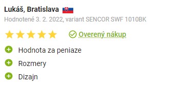 Recenze a zkušenosti s vaflovačem Sencor SWF 1010BK na Alze