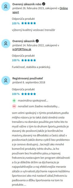 Recenzie a skúsenosti s veslovacím trenažérom inSPORTline Rivu