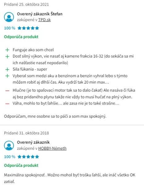 Recenzie a skúsenosti s benzínovým vysávačom lístia AL-KO 442