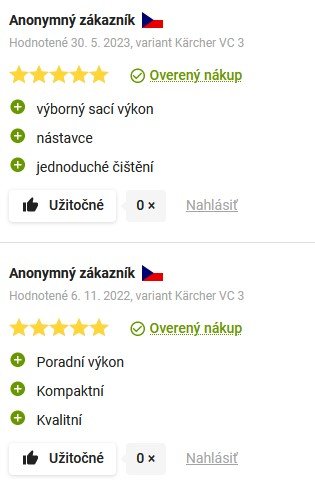 Recenzie a skúsenosti s bezvreckovým vysávačom Kärcher VC 3