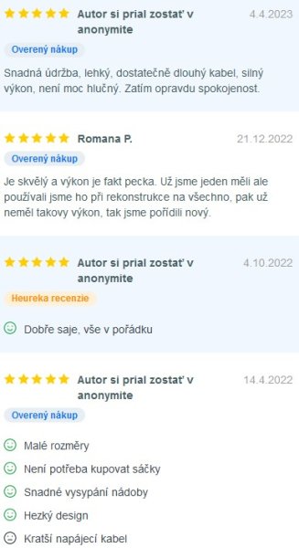 Recenzie a skúsenosti s bezvreckovým vysávačom Rowenta RO4825EA