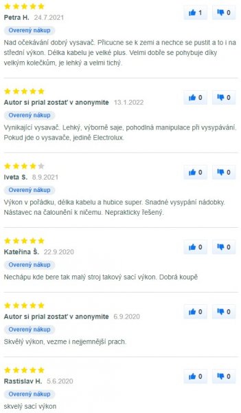 Recenzie a skúsenosti s vysávačom Electrolux PC91-4MG na Mall