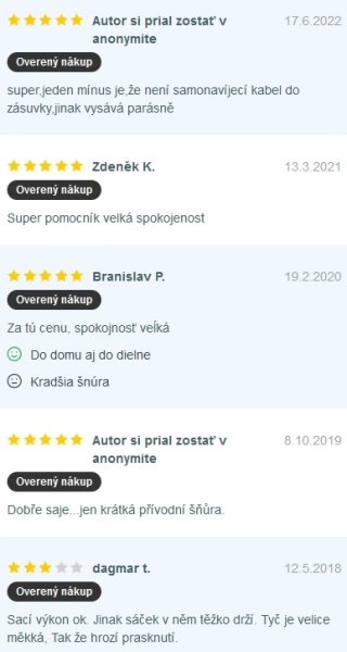 Recenzie a skúsenosti s priemyselným vysávačom Bosch UniversalVac 15