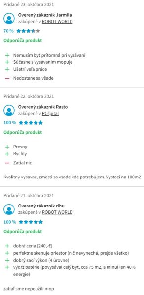 Recenzie a skúsenosti s robotickým vysávačom Xiaomi Mi Robot Vacuum Mop Pro