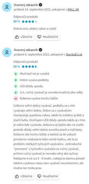 Recenzie a skúsenosti s tyčovým vysávačom Sencor SVC 8621TI