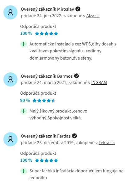 Recenzie a skúsenosti s WiFi zosilňovačom Mercusys MW300RE