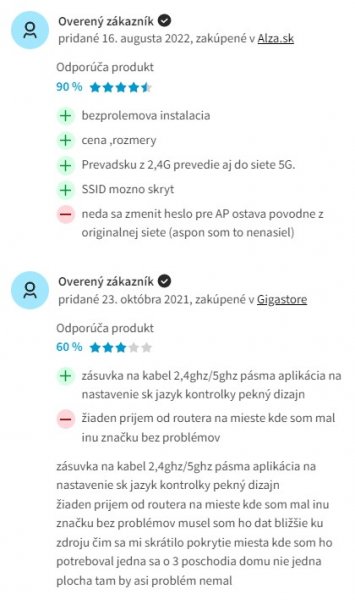 Recenzie a skúsenosti s WiFi zosilňovačom TP-Link RE305