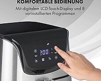 Klarstein AeroVital Deluxe ovládanie