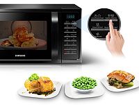 Voľne stojaca mikrovlnka Samsung MC28H5015AW/EO