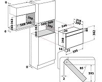 Whirlpool AMW 4910 IX rozmery