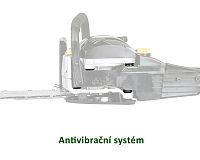 Riwall RPCS 5040 antivibračný systém