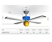 Westinghouse Vegas rozmery