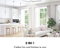 Stropný ventilátor so svetlom Klarstein Figo