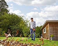 Elektrický vysávač lístia Black & Decker BEBLV301-QS