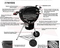 Weber Master Touch GBS parametre