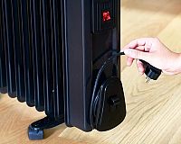 Radiátor Black & Decker BXRA1500E kábel