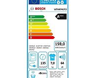 Bosch WTW87467CS energetický štítok