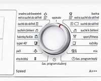 Bosch WTW87467CS ovládanie