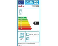Amica 510CE1.30P(W) energetický štítok