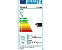 Gorenje K5352XF energetický štítok