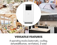 Klarstein Max Breeze Smart režimy