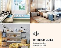 Klarstein PopArt hlučnosť