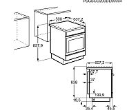 AEG CIB56481BW rozmery