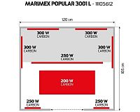 Marimex Popular 3001 L rozmery