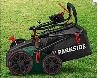 Parkside elektrický vertikutátor PLV 1500 B1 zberný kôš