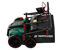 Elektrický vertikutátor Parkside PLV 1500 B1 zberný kôš