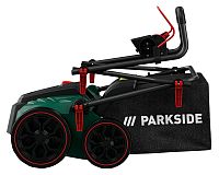 Elektrický vertikutátor Parkside PLV 1500 B1 zberný kôš