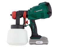 AKU striekacia maliarska pištoľ Parkside PFSA 20-Li A1