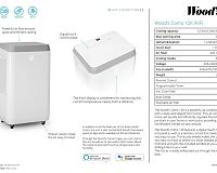 Woods Como 12K Smart Home parametre