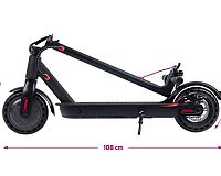 Elektrická kolobežka Sencor Scooter One rozmery