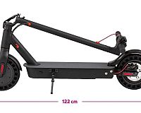 Zložená elektrická kolobežka Sencor Two Long Range rozmery