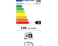 LG 65UP7500 energetický štítok