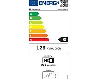 LG OLED65C11LB energetický štítok