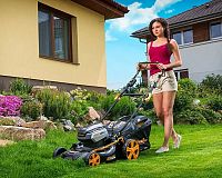 Aku kosačka Riwall PRO RALM 4640SPi