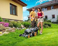 Akumulátorová kosačka Riwall PRO RALM 4640SPi