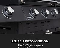 Klarstein Kingsville Smoker ovládanie