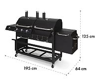 Klarstein Kingsville Smoker rozmery