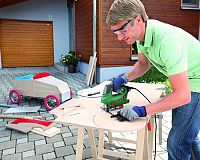 Bosch PST 900 PEL presnosť rezu