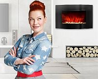 Nástenný elektrický krb Klarstein Lausanne