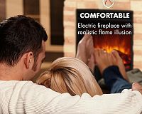 Klarstein Kaprun ilúzia plameňa