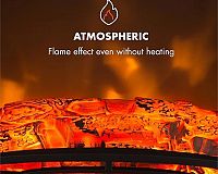 Klarstein Meran ilúzia plameňa