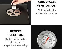 Klarstein Pasadena ventilátor a teplomer