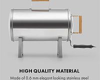 Oceľová udiareň Klarstein Gourmet Barrel