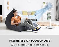 Klarstein Sommerwind rýchlosti