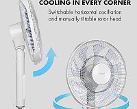 Klarstein Sommerwind otáčanie