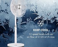 Klarstein Clear Stream prietok vzduchu